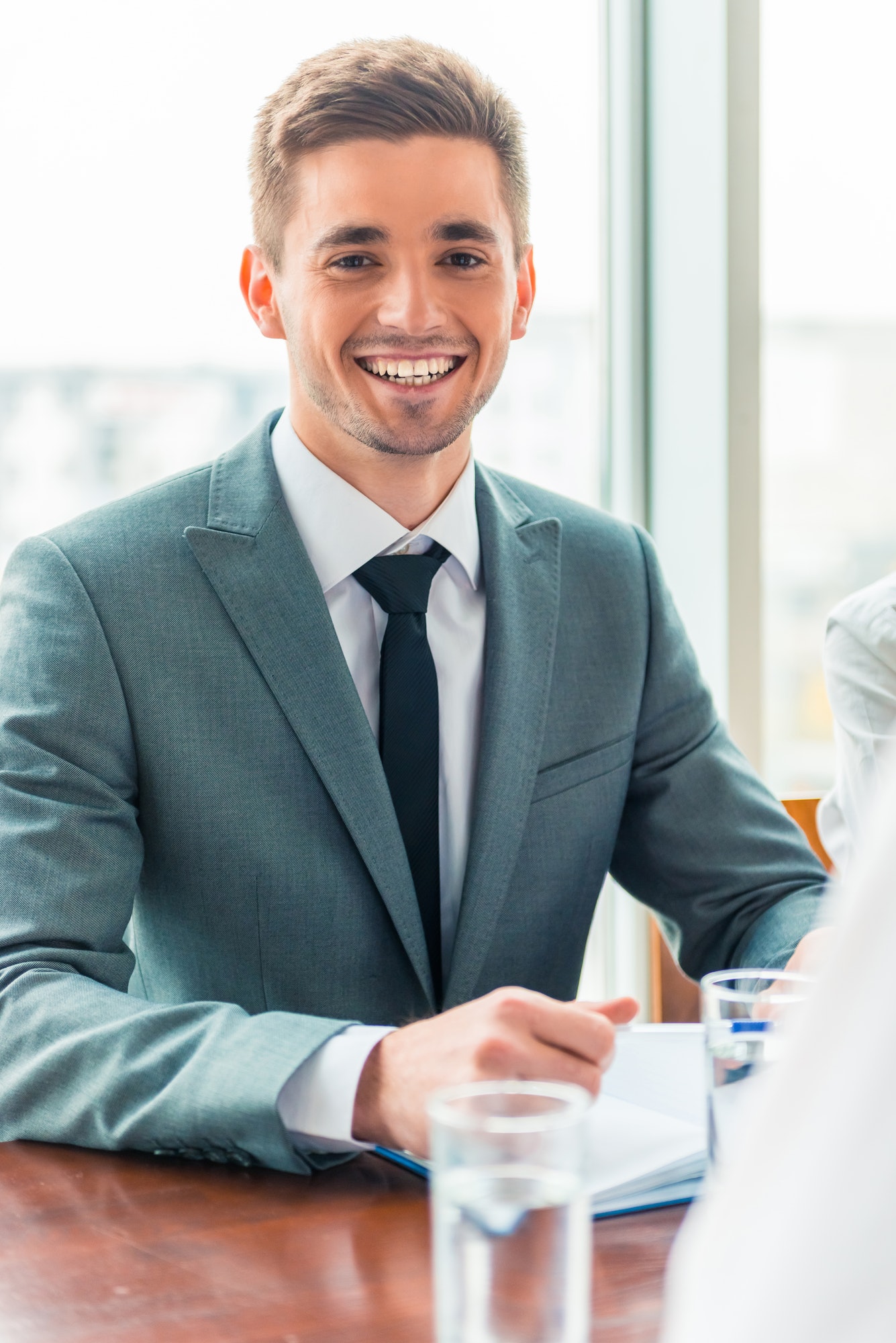 Business people in office